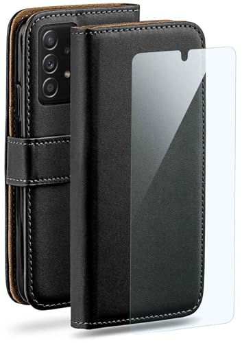 Étui cuir synthétique premium moex Samsung Galaxy A52s 5G noir