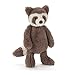 Jellycat Bashful Raccoon Stuffed Animal Plush, Medium, 12 inches