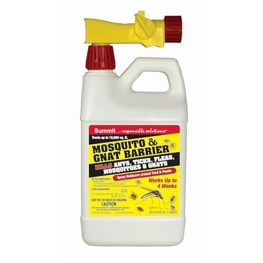 Summit Mosquito and Gnat Barrier Covers 10,000 Square Feet, 1/2 gallon