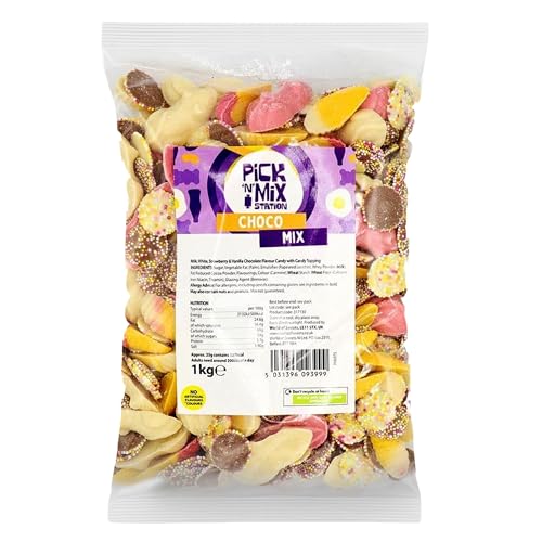 Bonds of London Pick n Mix Station Choco Mix 1 kg (Pack of 1)
