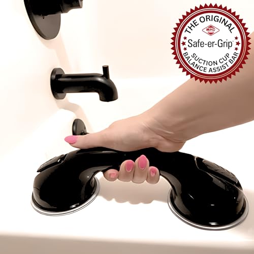 Safe-er-Grip Barra preta de 30,5 cm