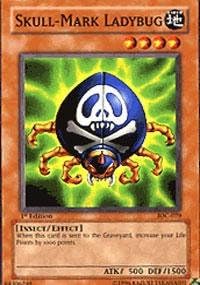 Yu-Gi-Oh! - Cráneo-Marca Mariquita (IOC-079) - Invasion of Chaos - Edición ilimitada - Común