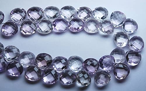 Améthyste rose 10mm LKBEADS en cœur pour offrir un bijou personnalisé