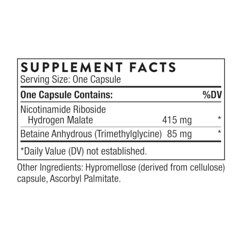 Thorne NiaCel 400 Nicotinamide Riboside Supplement