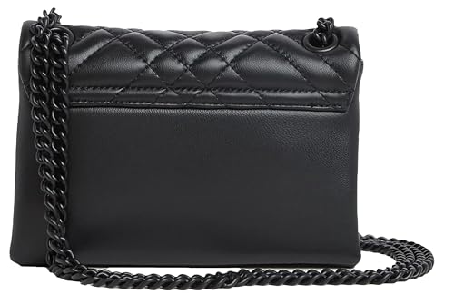 Kurt Geiger London Mini Brixton Drench Leather Shoulder Bag (Black)