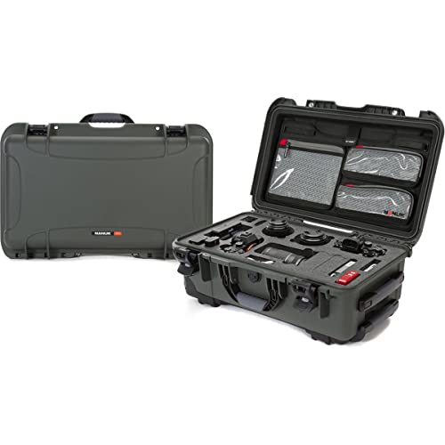Ficha técnica NANUK 935 Funda rígida Impermeable vacía con Organizador de Tapa e Inserto de Espuma para Canon Nikon 2 DSLR Body and Lens Lenses Verde Olivo - Fernando Cortés Ficha técnica NANUK 935 Funda rígida Impermeable vacía con Organizador de Tapa e Inserto de Espuma para Canon Nikon 2 DSLR Body and Lens Lenses Verde Olivo - Fernando Cortés
