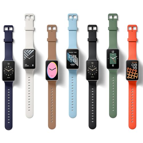 7 Pack Correas Compatibles Xiaomi Mi Band 7 Pro TPU Silicona miniatura 6