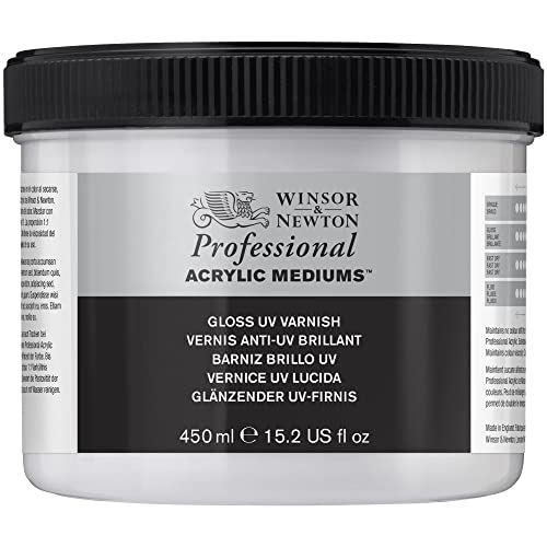 Winsor & Newton - Laca UV, acrílica, lacado brillante, 450 ml