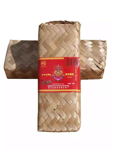 500g Tè Rosso Grande Da Tè Nero Cotto Tè Rosso Grande Pressato a Mano Dolce E Liscio Bevanda Verde