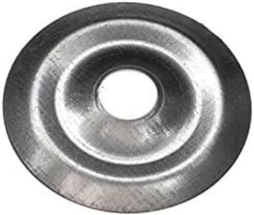 Rosette Plates, 40 mm, Silver, Box of 100