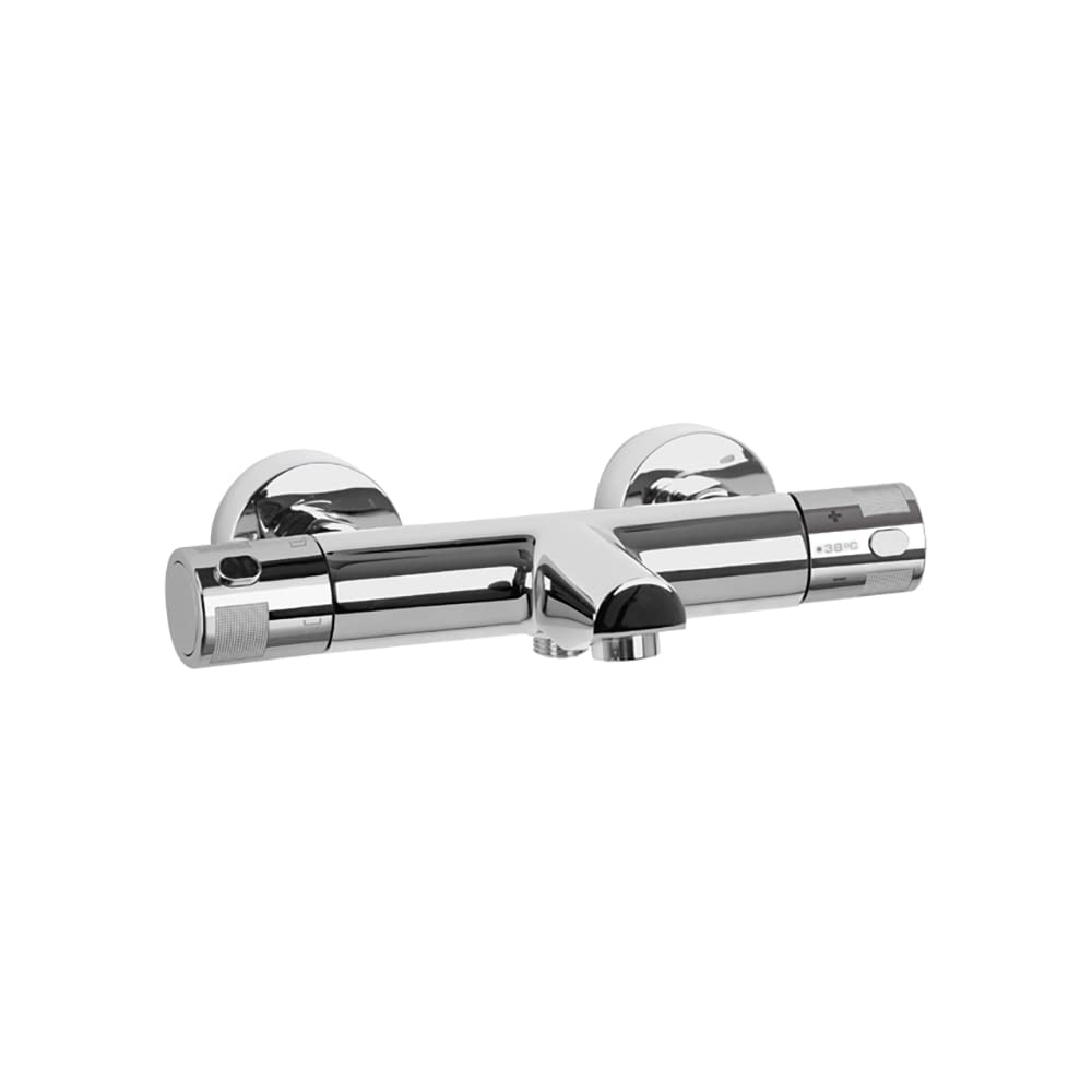 Ramon Soler Grifo de Baño-Ducha Termostático Cromado Serie Termotech