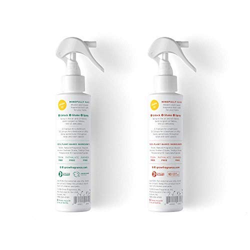 Grow Fragrance - Certified 100% Plant Based Air Freshener + Fabric Freshener Spray, Made with All Natural Essential Oils, 5oz Limited Edition Holiday Pack - Thumbnail 2