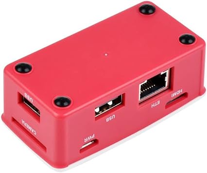 Ethernet/USB HUB Box Supports Raspberry Pi Zero Series, with ETH/USB HUB HAT (B) Expansion Board Inside, Includes 3X USB 2.0 Ports,1x RJ45 Ethernet Port