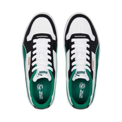Image of PUMA Women's Carina Street Sneaker, Puma White Vine Puma Black, 6 UK