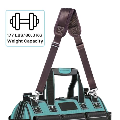 Image of Shoulder Strap for Bag Universal Replacement 58 inch /67 inch Fixed Padded Adjustable Buckle Heavy Duty Shoulder Strap