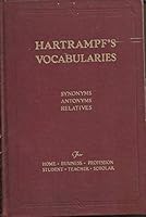 HARTRAMPF'S VOCABULARIES B0010R45E4 Book Cover