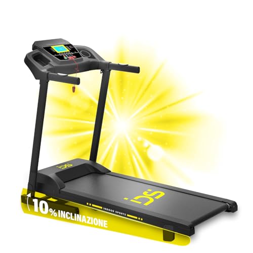 IDS G40 Tapis Roulant Elettrico Salvaspazio, 16 km/h, Tappeto Corsa XXL 120x44 cm, Marchio ITALIANO, Altoparlanti Bluetooth, Apertura Idraulica, LCD Multifunzione, Garanzia e Assistenza ITALIA