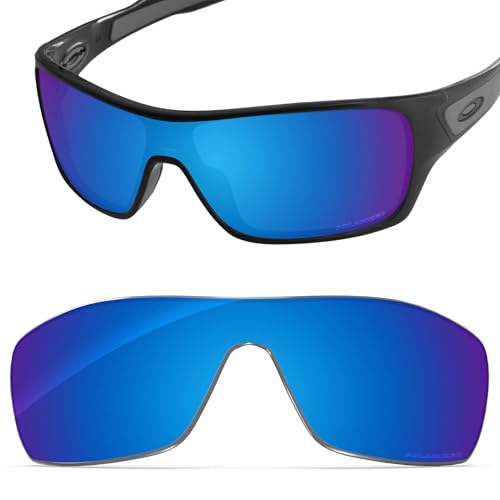 Image of Performance Replacement Lenses Compatible with Oakley Turbine Rotor OO9307 Polarized Etched