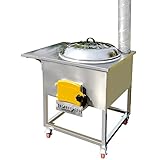 Utilisation polyvalente : idéal pour une variété d'environnements, ce poêle sert de source de chauffage efficace pour les espaces intérieurs, les activités de plein air, les cours de jardin, les tentes et les abris, tout en étant capable de cuisiner, ce qui en fait un ajout polyvalent à n'importe quel environnement.