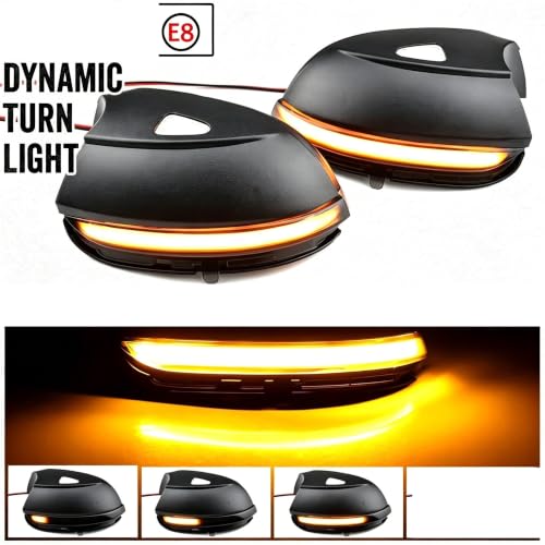 Intermitentes LED secuenciales espejo retrovisor exterior VW Jetta EOS Passat 6
