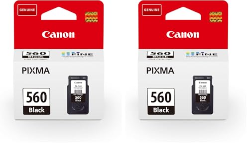 Canon PG-560 Cartouche Noire duo pour des textes d'une netteté professionnelle
