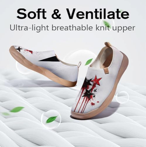 Men's Travel Loafers Slip On Knitted Walking Shoes Casual Lightweight Comfort Fashion Sneakers2