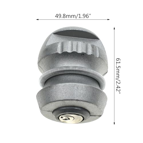 Enganche de remolque de 50 mm insertable: la bola de bloqueo antirrobo definitiva 3