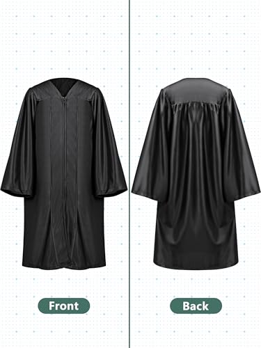 QZYL Preschool Graduation Cap and Gown Set, Unisex Kindergarten Graduation Outfit with Stole 2026 Tassel and Certificate — view 4