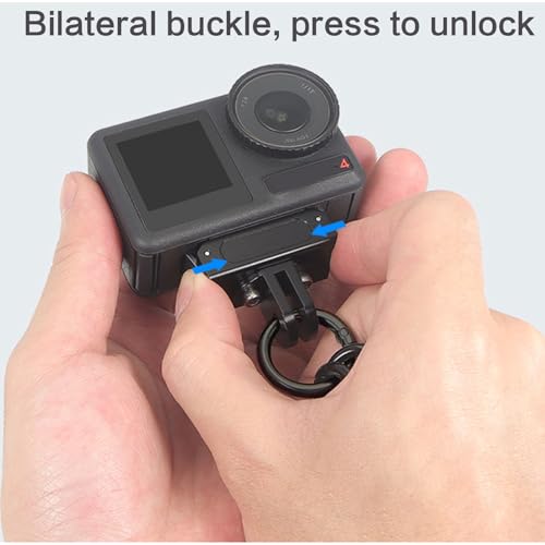 Cordón de seguridad de cuello y accesorio montaje cámara con pulsera 6