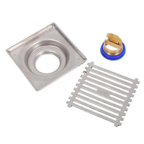 Couvre-drain évier salle de bain anti-odeur en inox pour stopper définitivement les blocages