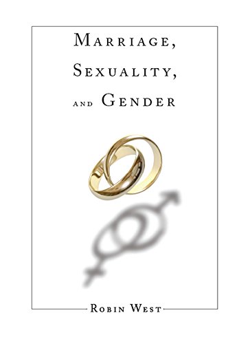 Marriage, Sexuality, and Gender      1st Edition, Kindle Edition