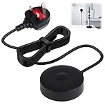 Magnetic Charging Base Compatible with Oral B Io 7/8/9 Series Uk Plug Electric Toothbrush Magnetic Power Charger 3768 Model with IPX7 Waterproof Replacement Base 100-240V 50-60HZ 3W 95cm Black