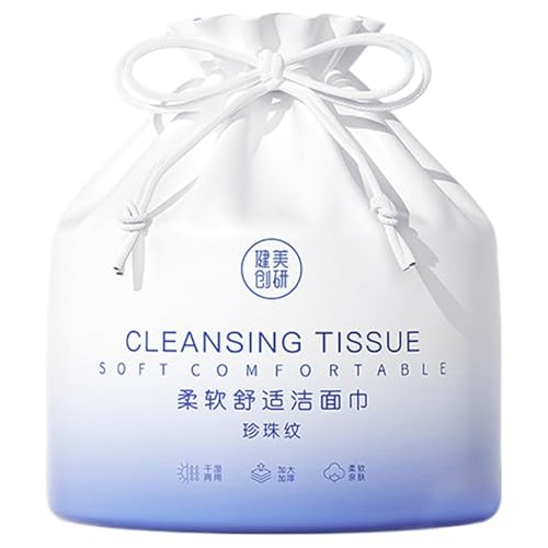 Toallas de limpieza facial, toallitas faciales - toallitas secas para desmaquillante | Toallitas faciales gruesas, toallitas desmaquillantes para dormitorio, viajes