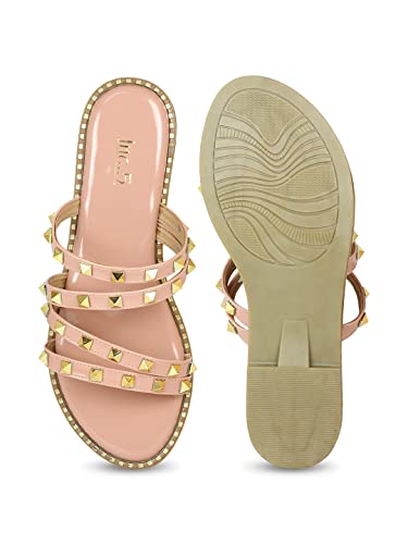 Image of Inc.5 Womens 300439p.Peach Sandal
