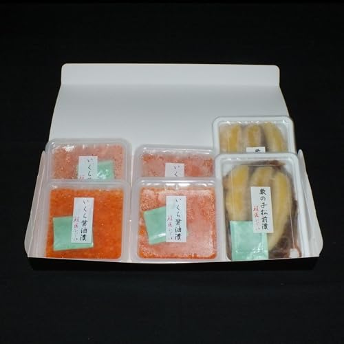 [北海道根室市] [鮭匠ふじい]いくら70g×4P 数の子松前漬120g×2P セット 北海道 根室市 父の日 ギフト プレゼント 贈り物