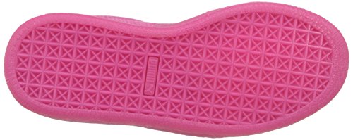 PUMA Suede Iced Fluo Kids Sneaker (Toddler/Little Kid/Big Kid) , Beetroot Purple/White, 8 M US Toddler4