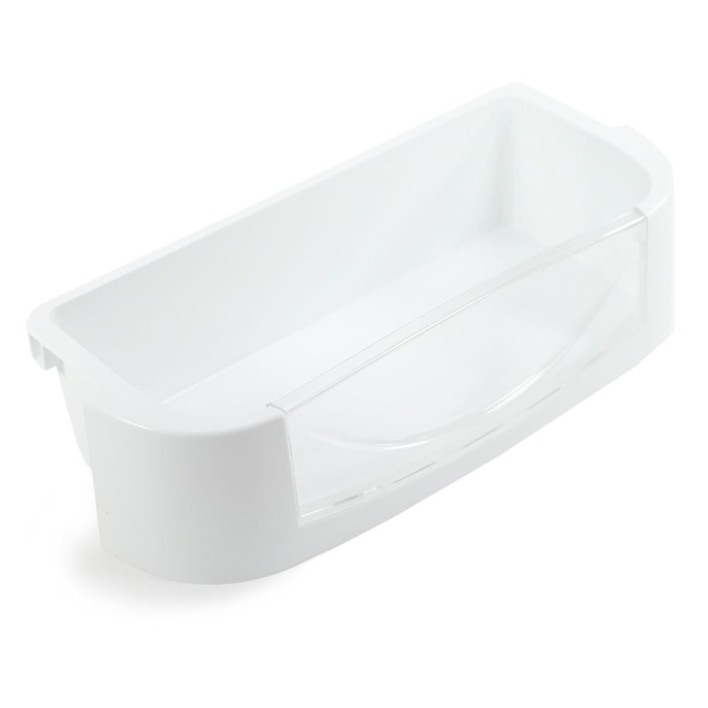 ForeverPRO 67004040 Refrigerator Door Bucket, a white plastic storage bin for refrigerator doors.