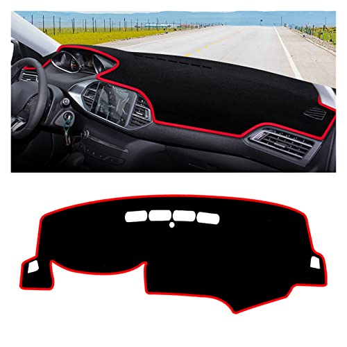 Cubierta para salpicadero Peugeot 308 alfombras anti-UV coche RHD 6