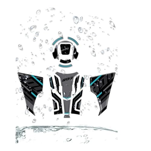 Accessoires moto 800 MT kit tapis traction et autocollant de réservoir