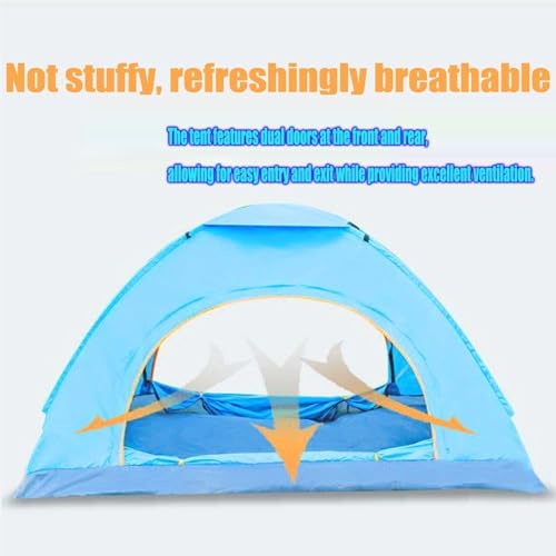 Carpa Familiar Automática Pop-Up Azul Lago 1 Persona miniatura 6