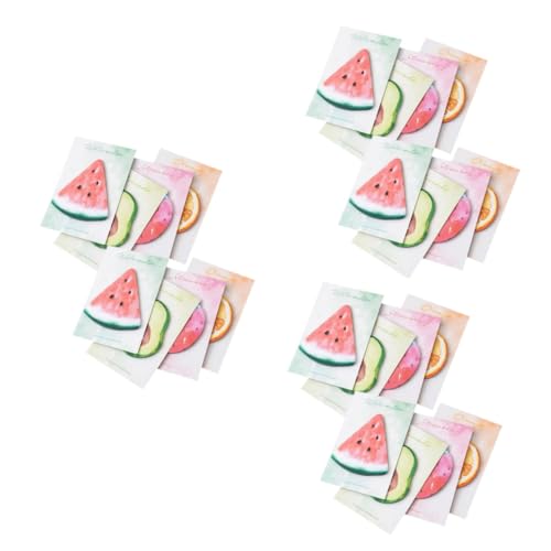 Autocollants de bureau repositionnables NUOBESTY lot de 3 marque-pages polyvalents