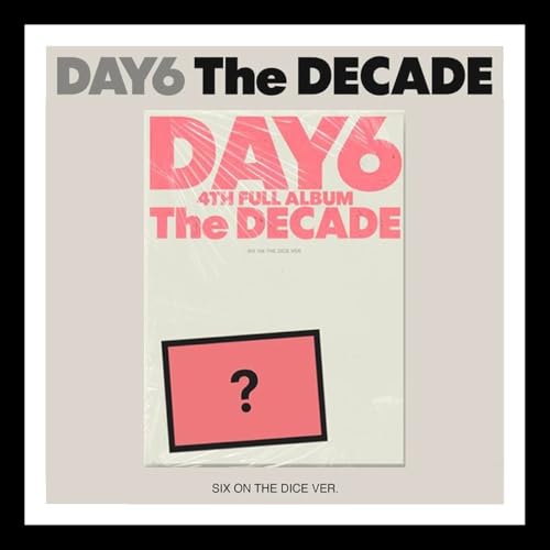 (SIX ON THE DICE Ver.) DAY6 THE DECADE 4th Full Album / CD+Book+3...