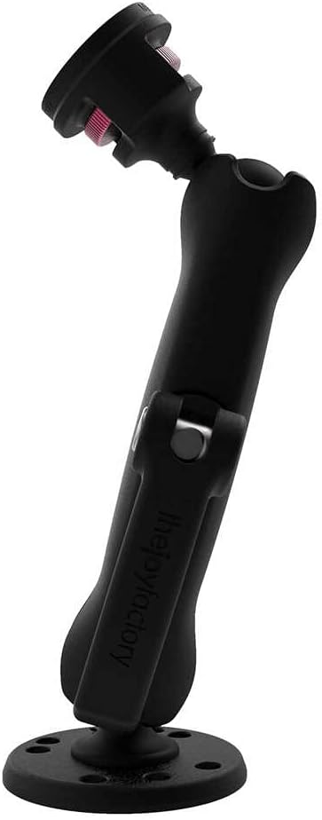 MagConnect Robust Drill Down Flat Base Vibration dampening Tablet/iPad HD AMPs Mount (26mm)