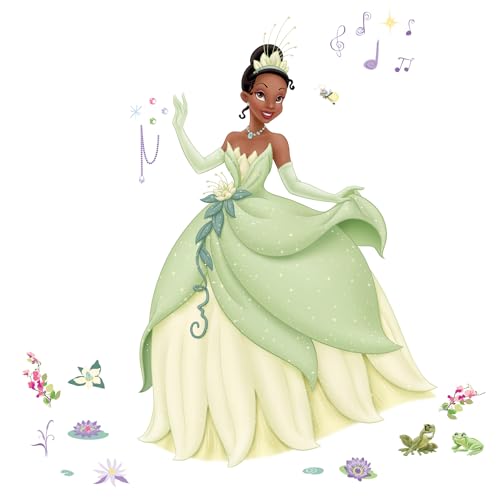 Image of Disney Princess Tiana Wall Decals by RoomMates, RMDM5594