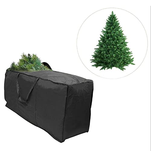 NC Saco de Armazenamento de árvore de Natal - Loja de Contêineres de Armazenamento de Natal - PRETO,
