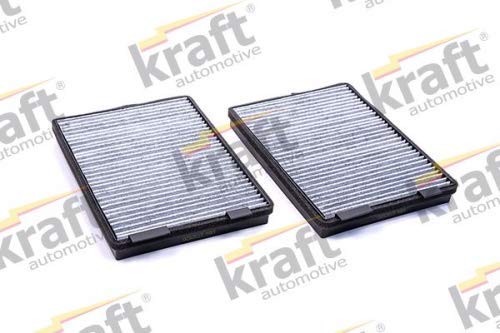 KRAFT Filtro de habitáculo 1732520 Filtro de carbón activado Altura: 30 Ancho: 199 Compatible con BMW 5 Sedán E39 5 Touring E39, ALPINA B10 Ranchera familiar E39