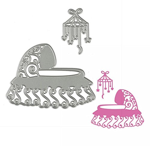 Singleluci Cutting Dies Stencil Frame Metal Template DIY Scrapbooking Paper Card (O)