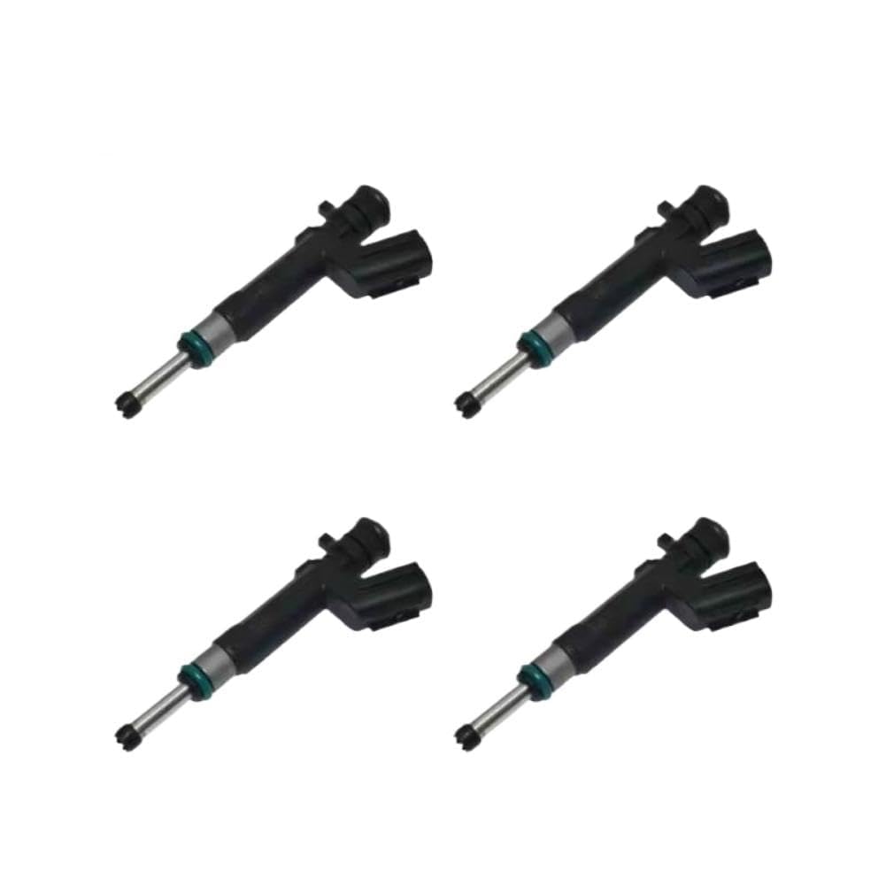 Fuel Injector Nozzle Assembly 16600-1KT0A 4PCS Compatible with Versa 2012-2019 Versa Note 2014-2016 Kicks 2018-2020 1.6L