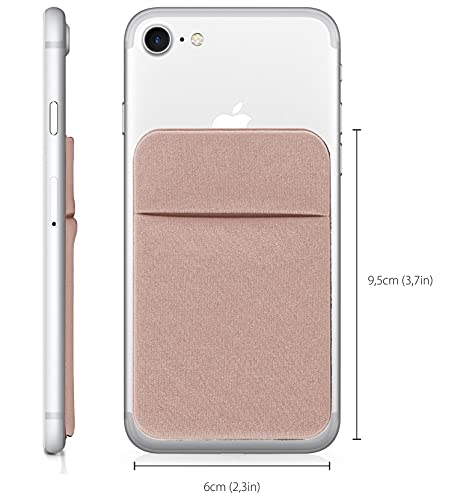 MyGadget Parent_Smartphone_Card_Holder_Version_1_with_RFID, roze goud, Kartenfach Geschlossen, Minimalistisch - Image 6