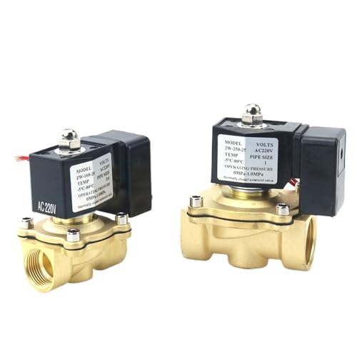 Électrovanne laiton 3/4" DC24V NBR électrovanne normalement fermée pour eau - 2